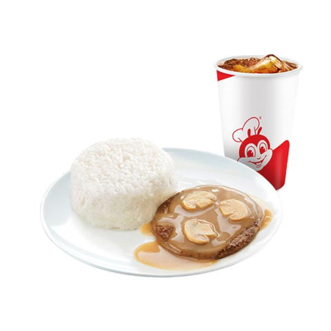 1 – pc. Burger Steak w/ Drink