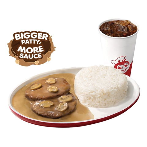 2 – pc. Burger Steak w/ Drink