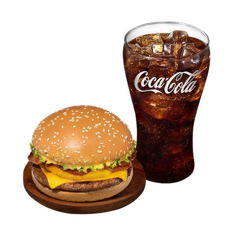 Amazing Aloha Champ Jr. w/ Drink