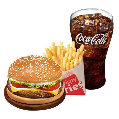 Champ w/ Fries & Drink