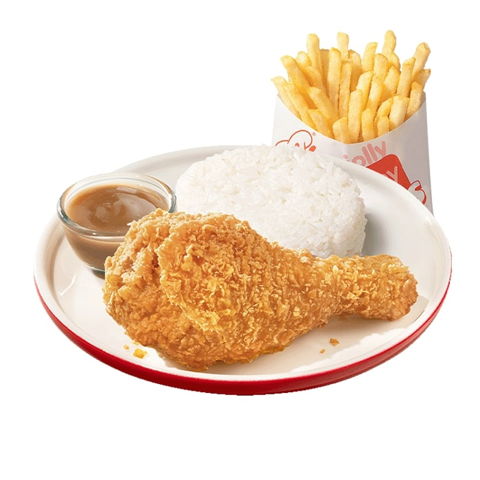 1 - pc. Chickenjoy w/ Fries Solo