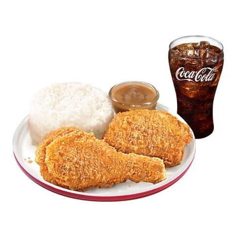 2 - pc. Chickenjoy w/ Drink