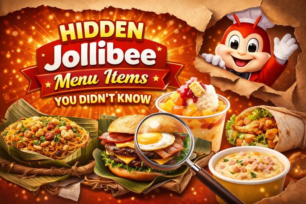 Hidden Jollibee Menu Items You Didn’t Know