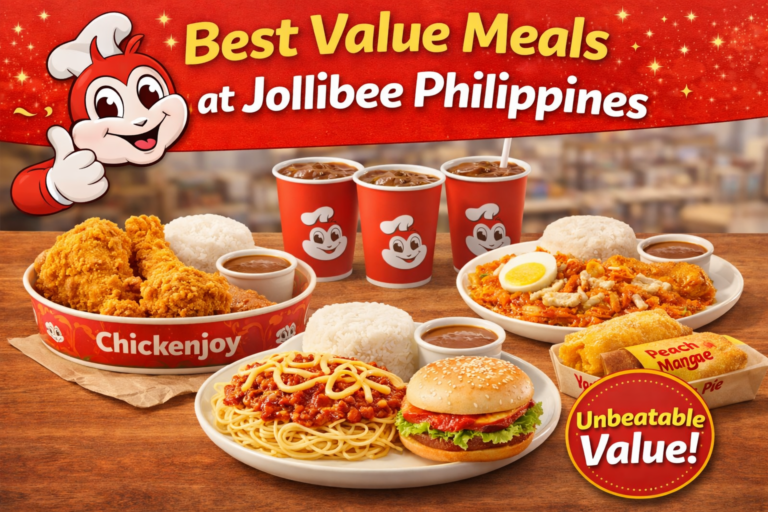 Best Value Meals at Jollibee Philippines