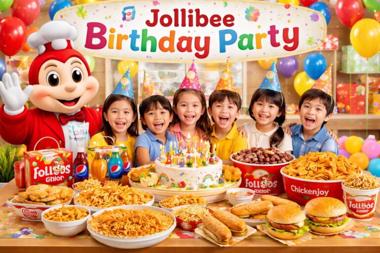 Jollibee Birthday Party