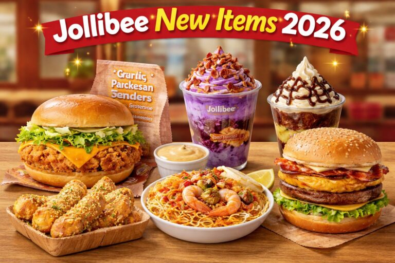 Jollibee New Items 2026