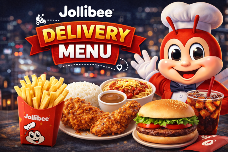 Jollibee Delivery Menu