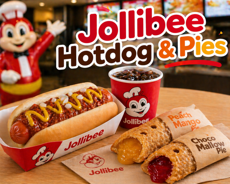 Jollibee Hotdog & Pies